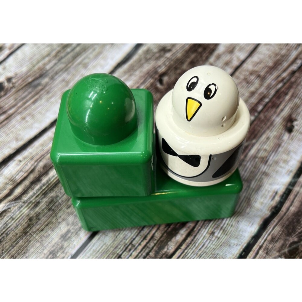 Vintage 3-Piece Lego Duplo Primo Toddler Baby Blocks Owl Rattle Lot